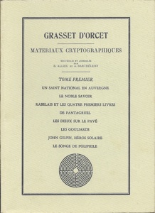 Matériaux Cryptographiques Tome premier