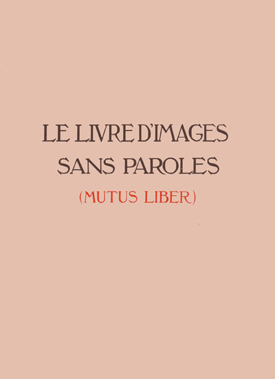 Couverture du Mutus Liber, deuxième édition